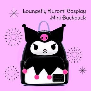 LOUNGEFLY KUROMI MINI BACKPACK